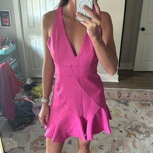 Do + Be hot pink dress